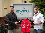 Frank Schumann (Geschäftsführer BVFU) + Yves Kaldun (Radteam)