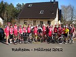 Radteam- Müllrose Frühlingsausfahrt 2012